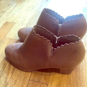 Jack Rodgers booties light brown size 7 1/2